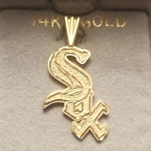 White Sox MLB 14kt Charm